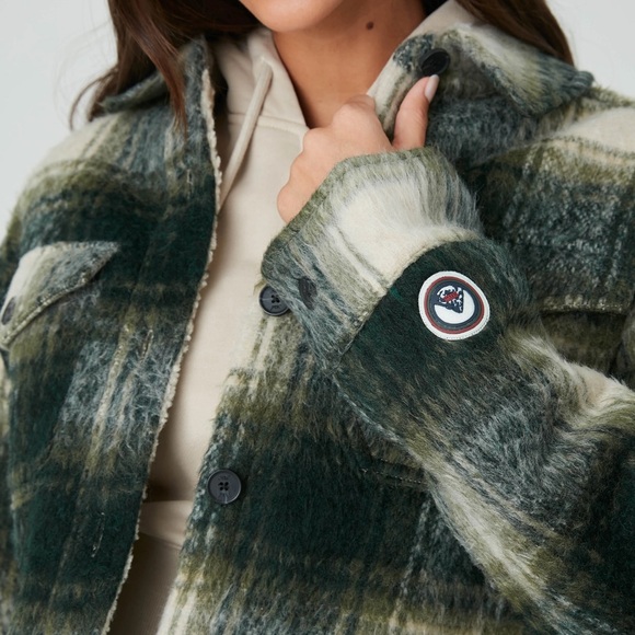 Kith Women Fawn II Shacket in Stadium NWOT - Picture 4 of 8